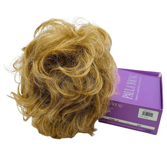 Paula Young Angel Wig 2036 Golden Strawberry Average Size Flirtatious Flips - Picture 3 of 9